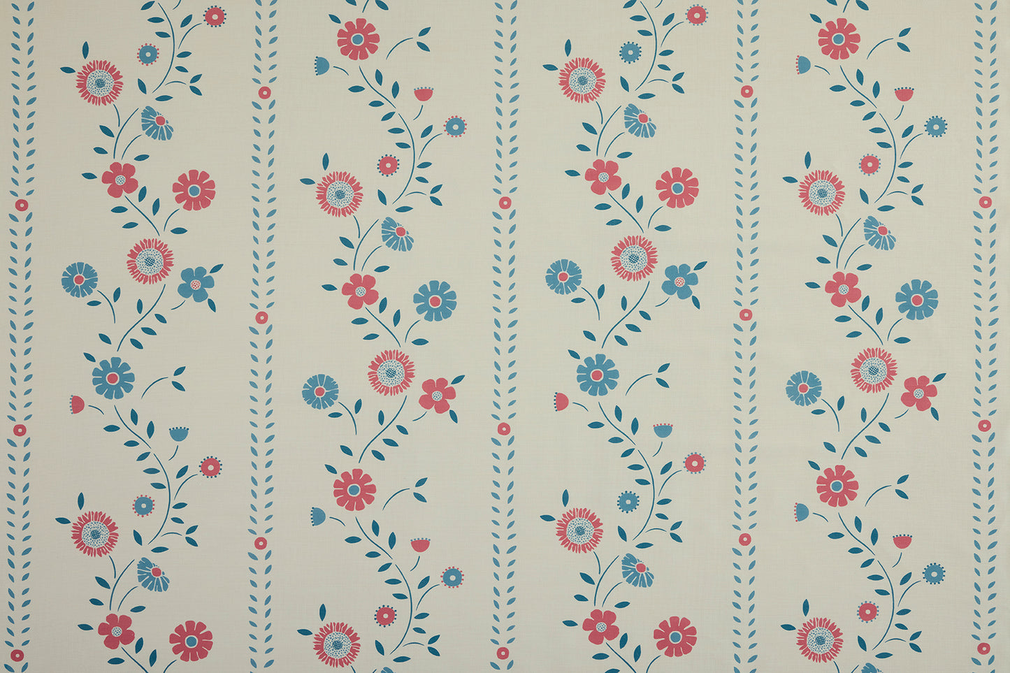 Folk & Flora - Soft Raspberry, Woad, Indigo