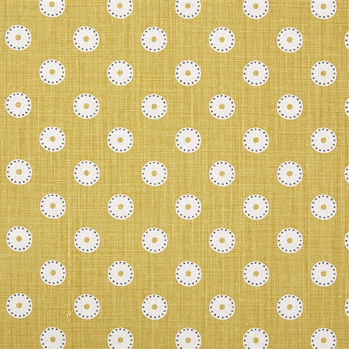 Pretty Maids Oilcloth - Saffron and Winter