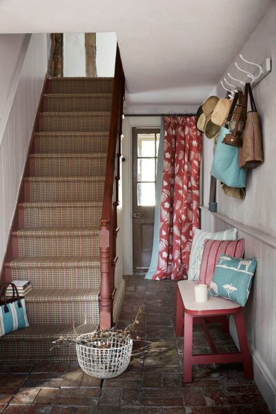 Patterned stair runner