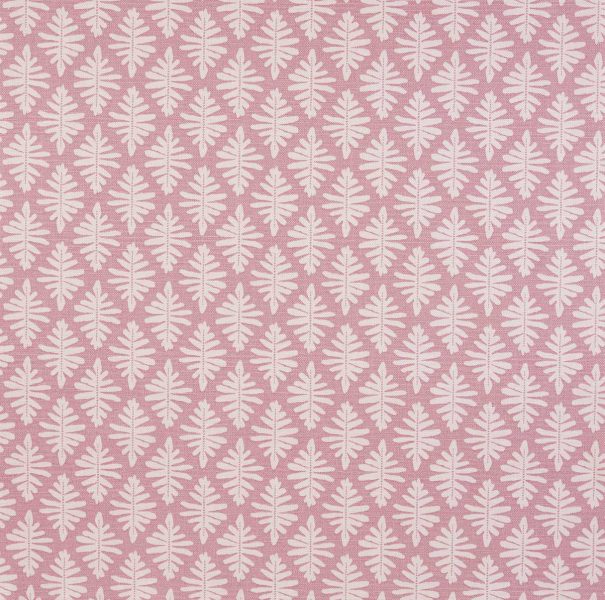little fern lily pink fabric