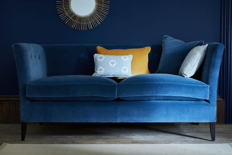 luxury cirencester sofa in blue