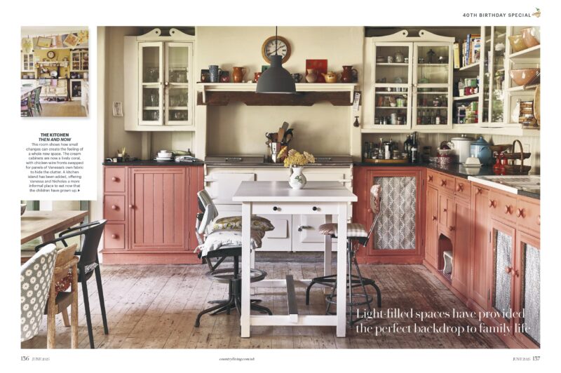 Country Living Magazine then vs now