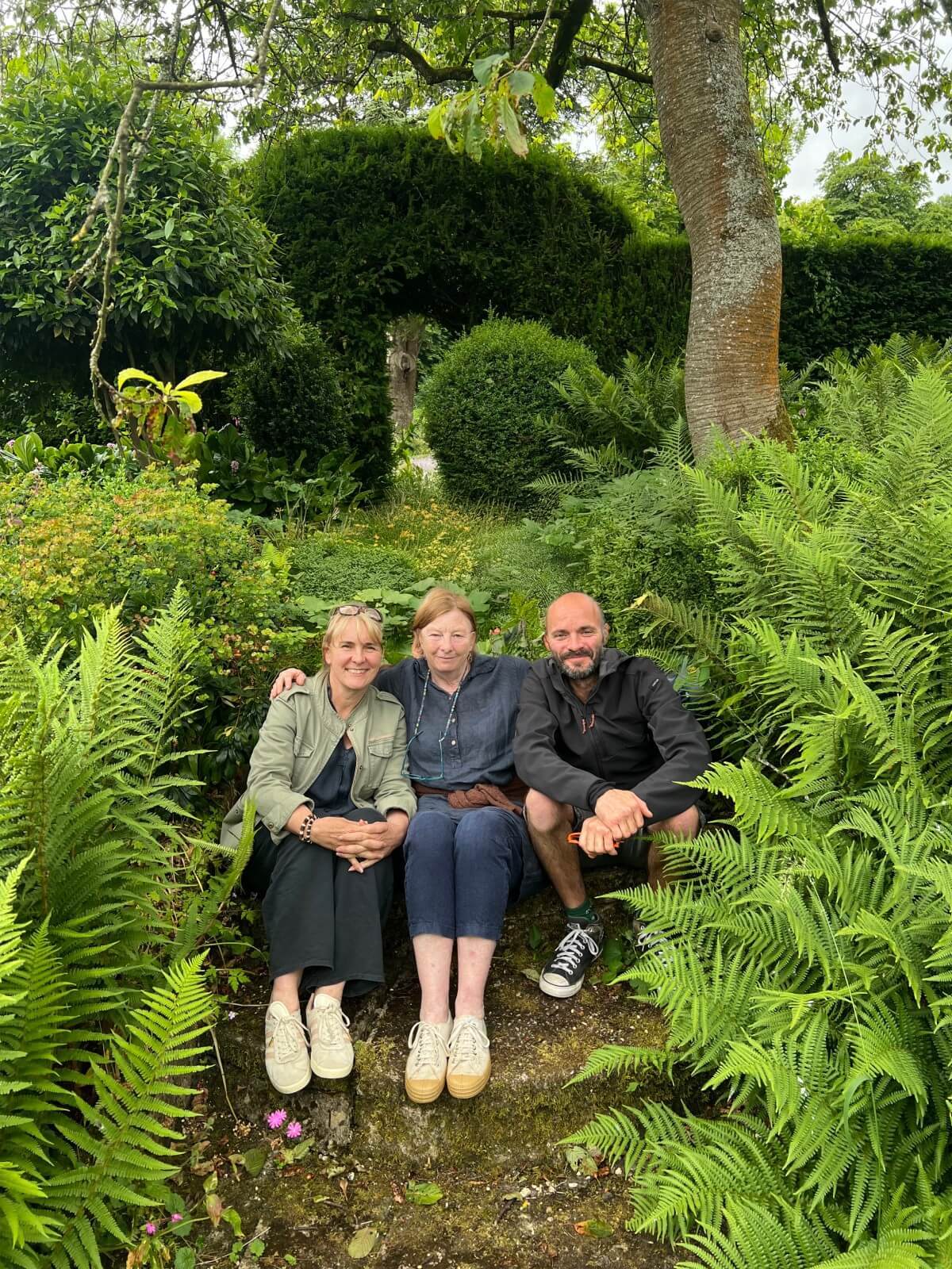 Vanessa, Sally and Mark