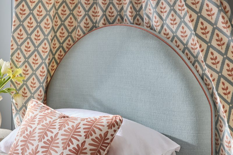 Patterned bedspread