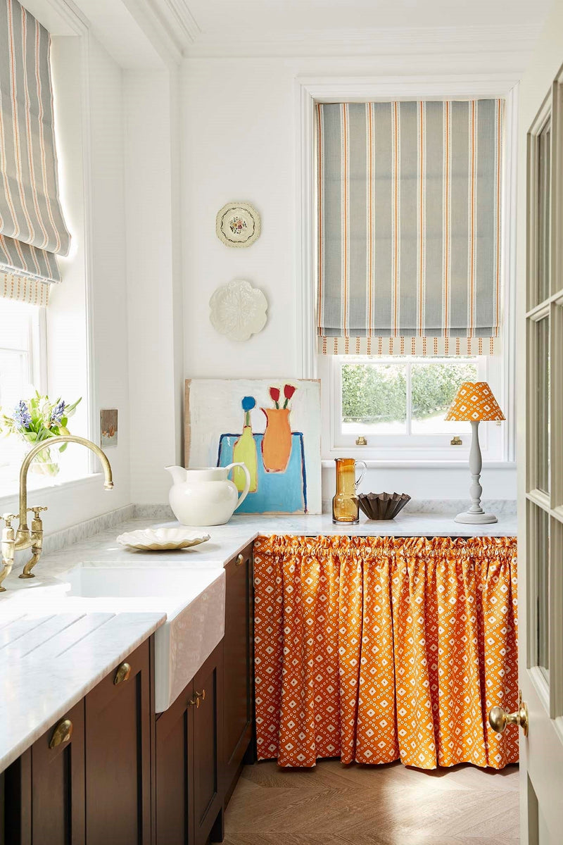 Marlow Kitchen Roman Blinds