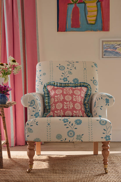 Field & Furrow - Soft Raspberry, Indigo