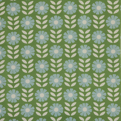 Floral Sprig - Avocado, Lovat