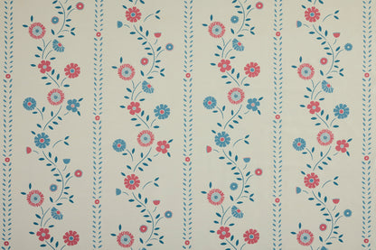 Folk & Flora - Soft Raspberry, Woad, Indigo