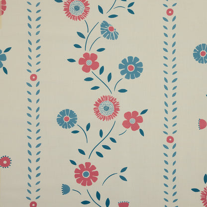 Folk & Flora - Soft Raspberry, Woad, Indigo