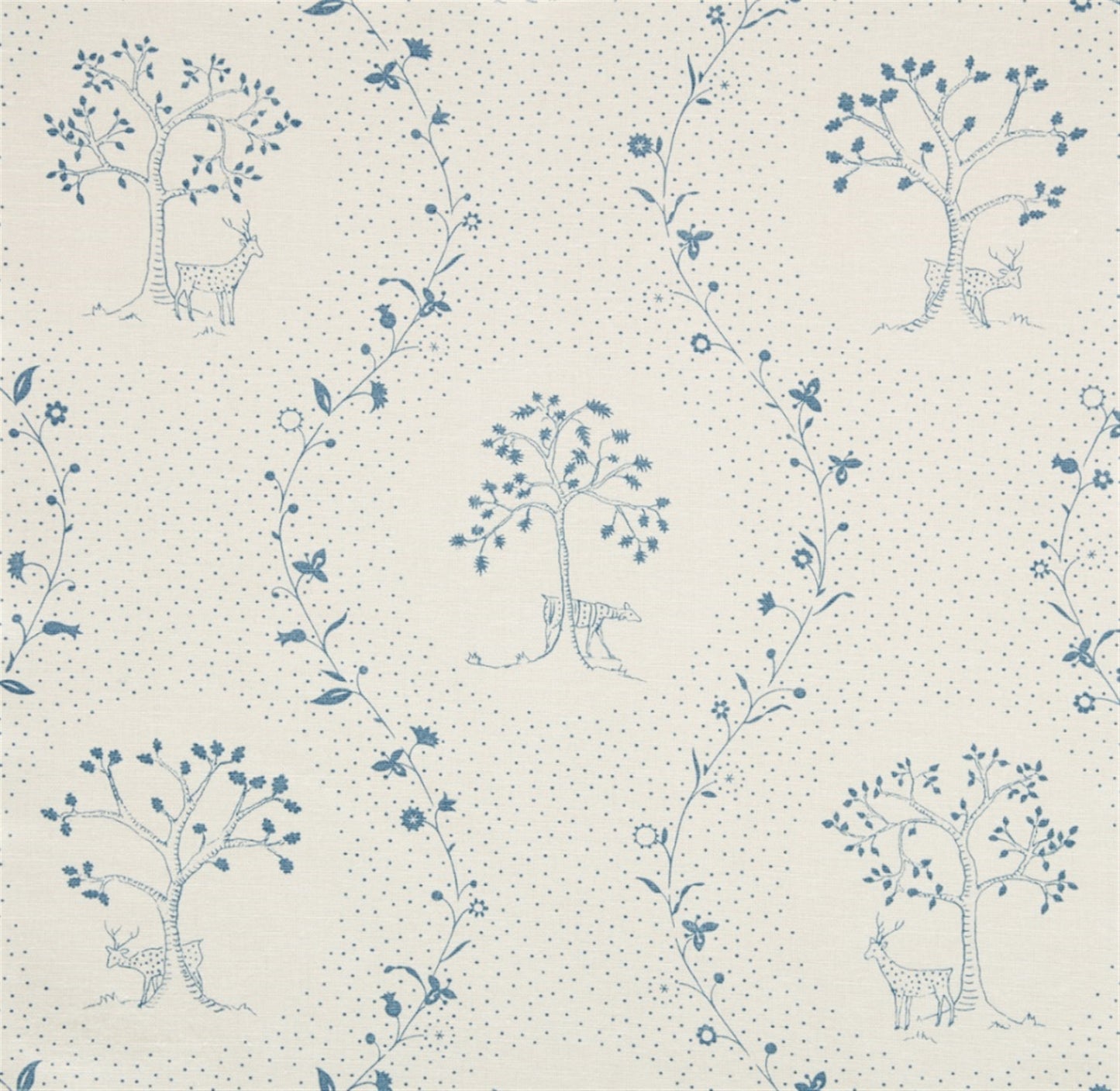 Fallow Deer - Cornflower - Cut Lengths