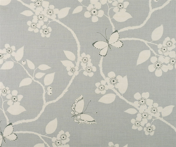 Flora and Fauna - Clay, Charcoal - Discontinued - By the Metre