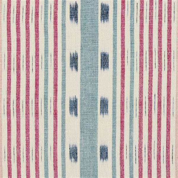 Lapland Stripe - Soft Cornflower, Cornflower, Damson, Lily Pink