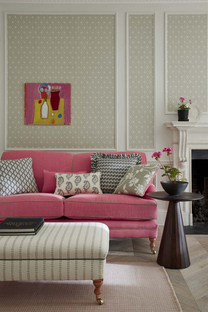 Herringbone Rug - Rose