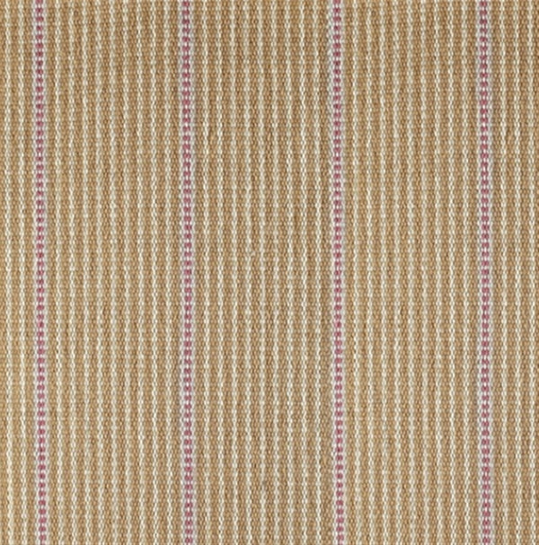 Stair or Floor Runner - Stripe and Dash - Mouse and Cranberry