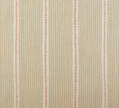 Stripe and Dash - Limestone, Raspberry