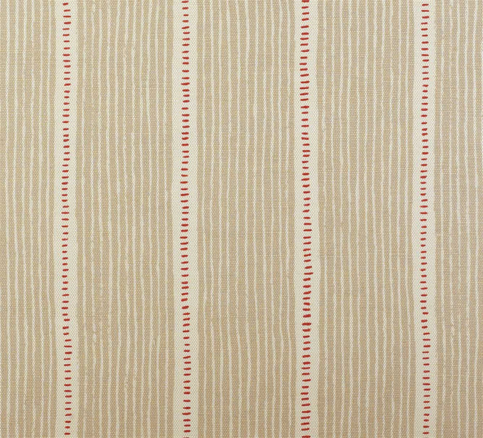Stripe and Dash - Limestone, Raspberry