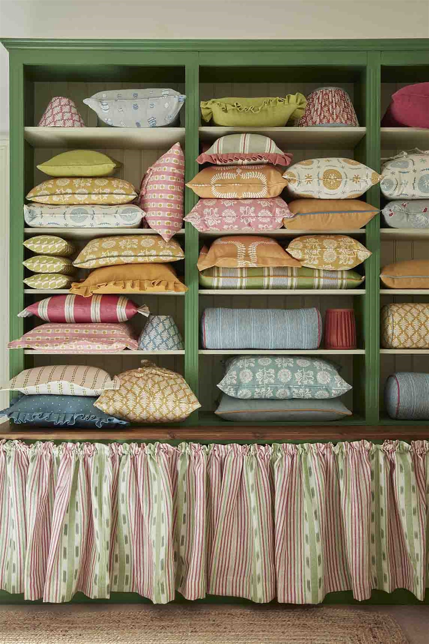Lapland Stripe - Moss, Lichen, Damson, Lily Pink