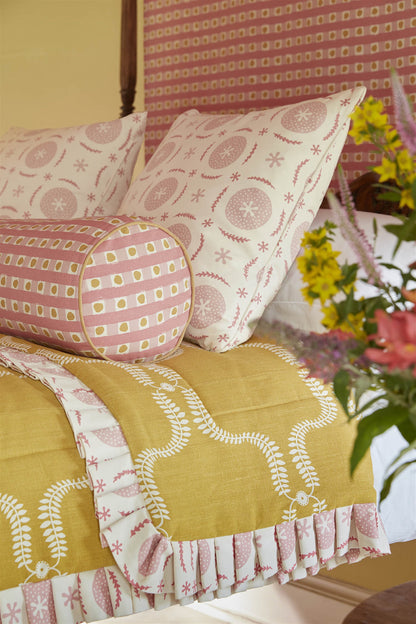 Berries and Leaves - Lily Pink, Soft Raspberry