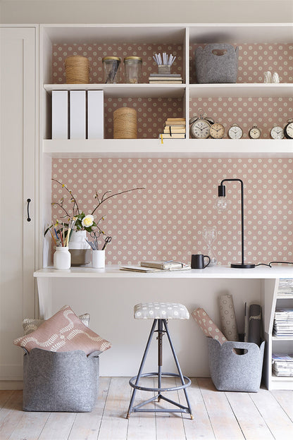 Pretty Maids - Wall Covering - Dusky Pink, Winter