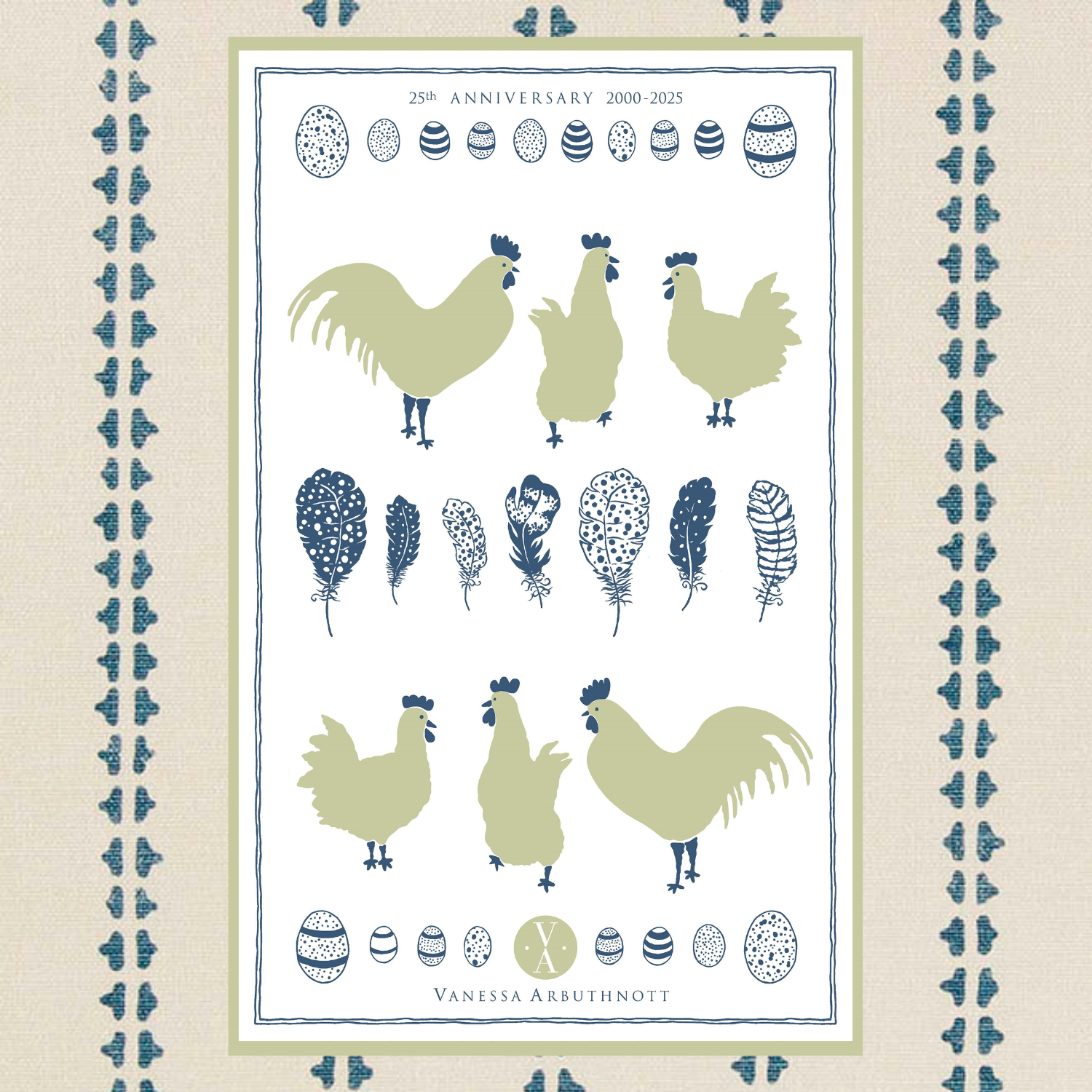 Anniversary Tea Towel