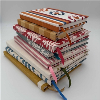 Fabric Patchwork Boxes & Notebooks
