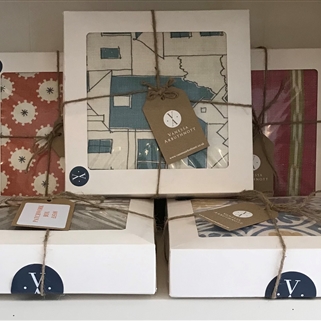Fabric Patchwork Boxes