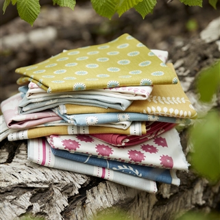 Discounted Folded Fabric Remnants