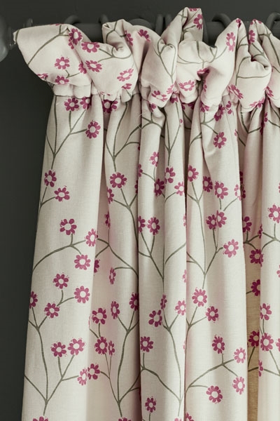floral curtain collection