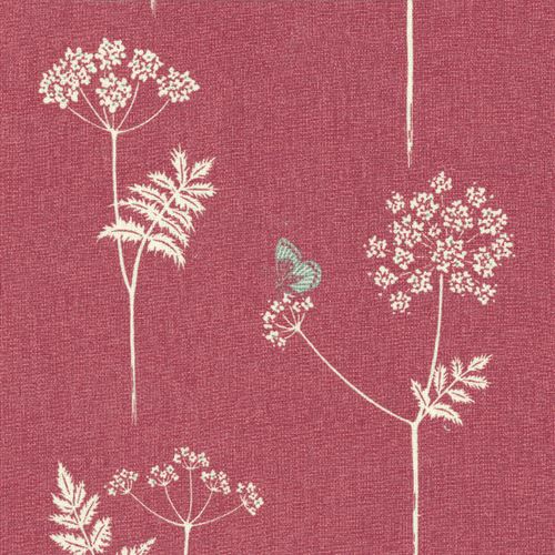 Cow Parsley - Cranberry, Stone