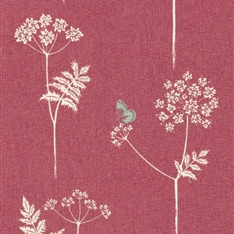 Cow Parsley - Cranberry, Stone