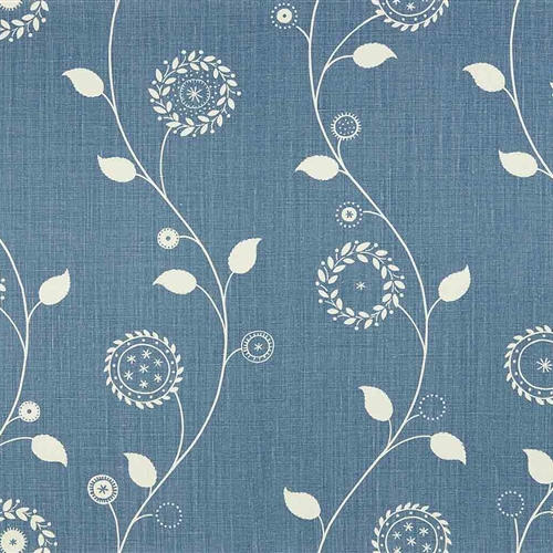 Gypsy Garland Cornflower Designer Fabric, Curtain and Upholstery Material - Vanessa Arbuthnott Gypsy Garland Cornflower Designer Fabric, Curtain and Upholstery Material - Vanessa Arbuthnott