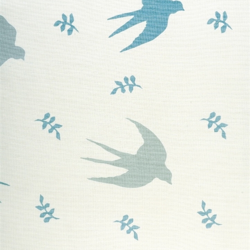 Up in the Air - Duck Egg, Speedwell, cornflower