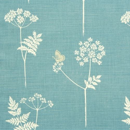 Cow Parsley - Teal, Pigeon