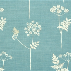 Cow Parsley - Teal, Pigeon