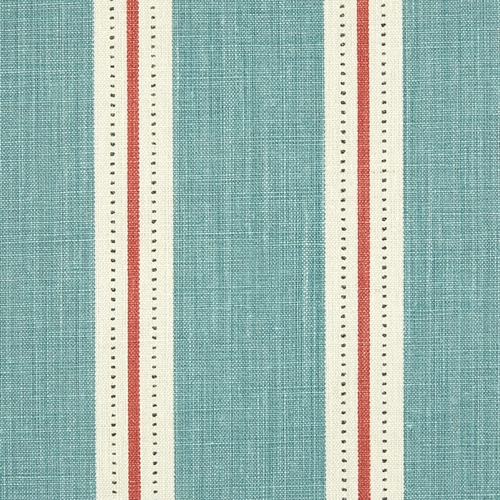 Stockholm Stripe - Teal, Tomato, Winter