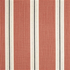 Stockholm Stripe - Terracotta, Charcoal, Winter 