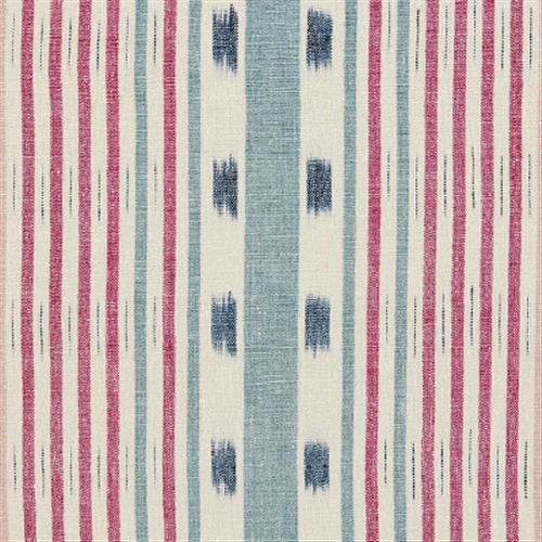 Lapland Stripe - Soft Cornflower, Cornflower, Damson, Lily Pink