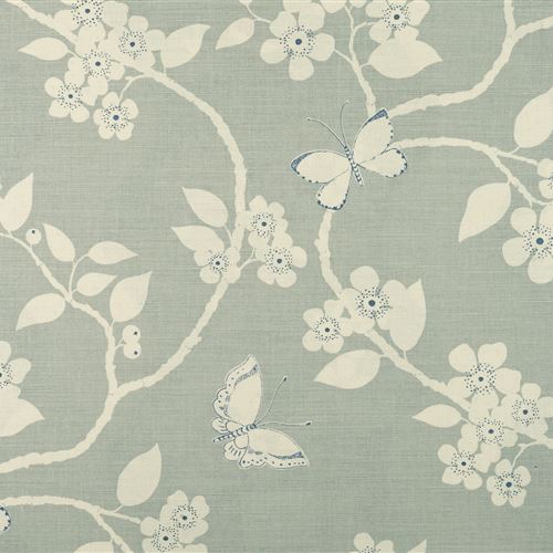 Flora & Fauna - Duck Egg, Denim