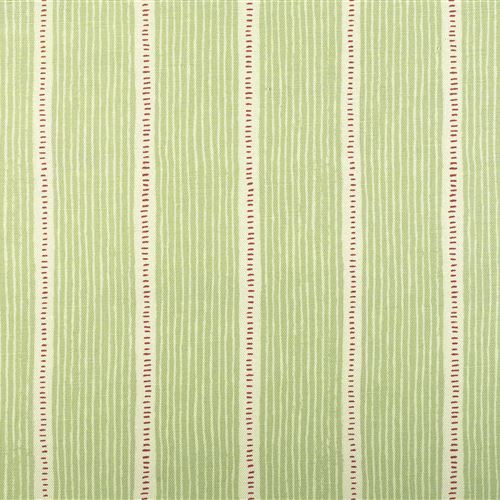 Stripe and Dash - Apple Green, Raspberry