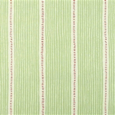 Stripe and Dash - Apple Green, Raspberry