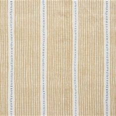 Stripe and Dash - Sand, Cornflower