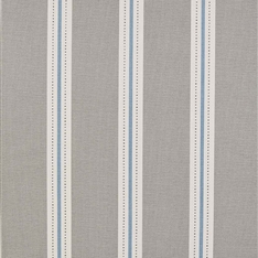 Stockholm Stripe - Scree, Soft Cornflower, Charcoal