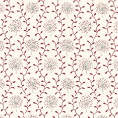 Dandelion Trellis - Cranberry, Stone