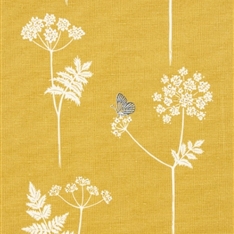 Cow Parsley - Saffron, Charcoal