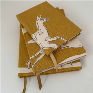 Wild and Free Notebook - Saffron, Charcoal