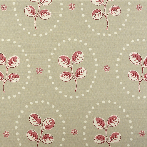 Down to Earth - Limestone, Raspberry - Cut Lengths