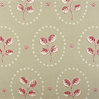 Down to Earth - Limestone, Raspberry - Cut Lengths