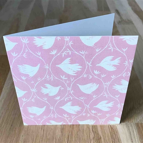 Note Card - Branching Out - Lily Pink