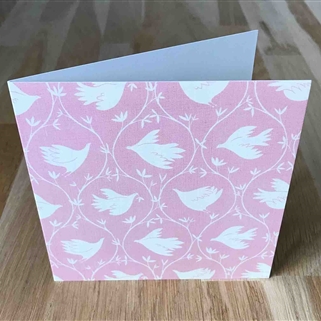Note Card - Branching Out - Lily Pink