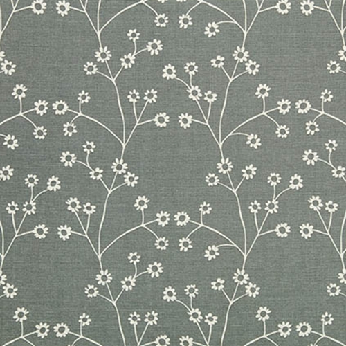 Dainty Daisy - Charcoal - Discontinued - By the Metre